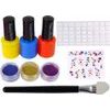 Velká dětská sada na lakování nehtů