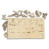 Dinosaury - drevené puzzle - SLOVENSKÉ VERZIE