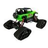 Auto na dálkové ovládání 4x4 s výměnnými koly Super Climber 1:18 zelené