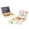 Ecotoys dřevěná magnetická tabulka Puzzle