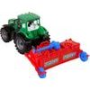 Dětský traktor s pluhem na setrvačník