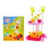 Majlo Toys dětský zahradní vozík s příslušenstvím Little Gardener růžový