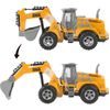 POŠKOZENÝ OBAL Bagr na dálkové ovládání Truck Excavator s pohyblivou lžící 1:36