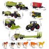 Souprava zemědělských strojů a zvířátek Farmer Set