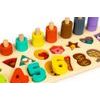 Ecotoys dřevěné edukační počítadlo Wooden Sorter