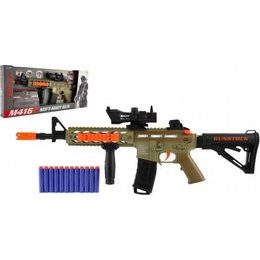 Samopal na pěnové náboje + náboje 12ks - na baterie