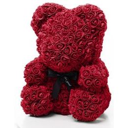 Medvídek z růží bordo Rose Bear 40 cm