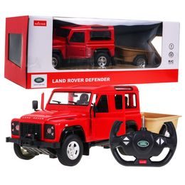 Rastar auto na dálkové ovládání Land Rover Defender 1:14 červené