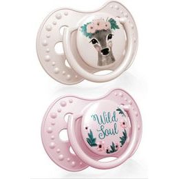 Lovi Dudlíky Lovi 0-2m, Wild soul - růžová, béžová