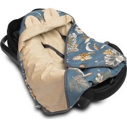 Dětská zavinovačka do autosedačky XL Sensillo Velvet - olivy