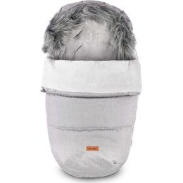 Fusak do kočárku Indiana 100 X 50 cm grey