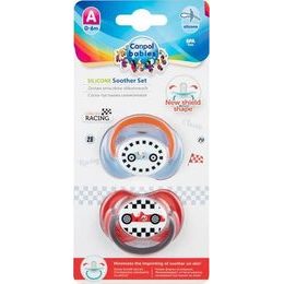 Canpol Babies Canpol Babies 2 ks symetrických silikonových dudlíků, 0-6 m, Sleepy Koala, růžové