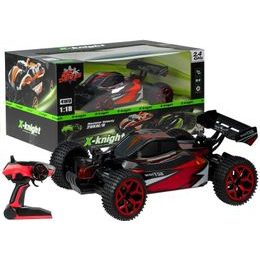 Závodní auto na dálkové ovládání Crazon červené 1:18
