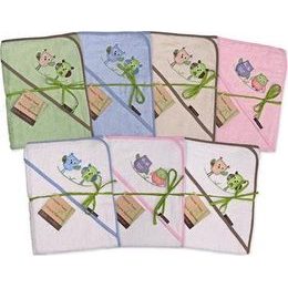 Duet Dětská osuška s kapucí 80x80cm