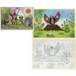 Omalovánky - Krtek se raduje