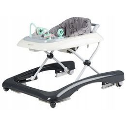 Ecotoys dětské chodítko s hračkami černo-bílé