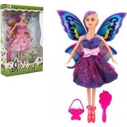 Panenka s křídly s doplňky - mix 2 druhy