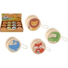 Jojo dřevěné - zvířátka - mix 4 druhy