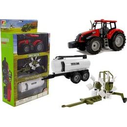 Traktor se dvěma přívěsy pro děti