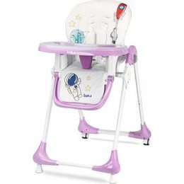 Jídelní židlička CARETERO Luna lavenda