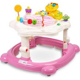 4Baby Plyšový kolotoč nad postýlku Rabbit - šedo/bílý