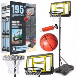 Basketbalový set 195 cm + míč