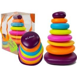 Pyramida z barevných kroužků