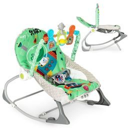 Ecotoys kojenecké lehátko 3v1 s vibracemi a hudbou Ufo Space