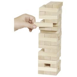 Zábavná hra Dřevěná věž Jenga natur 51 dílů