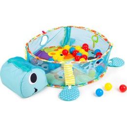Ecotoys hrací deka 2v1 s 18 míčky Play Ball šedá
