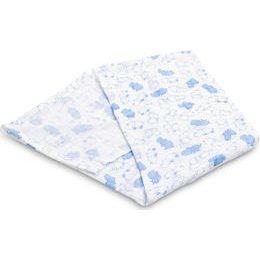 Bambusová plena 75x75 květy barevné