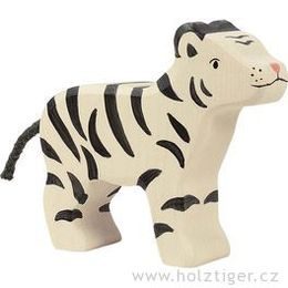 Malý sibiřský tygřík - zvířátko ze dřeva