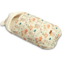 Zimní fusak do kočárku Eskimo černá/vlna