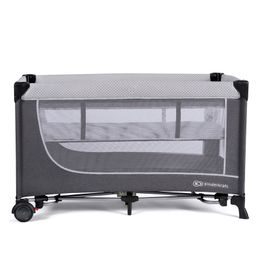 Dětská cestovní postýlka CARETERO ESTI se stahovací bočnicí mint