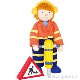 Panenka do domečku - silničář se sbíječkou