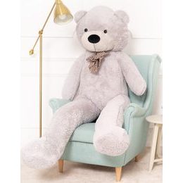 Plyšový medvěd Kvído 220 cm XXL šedý