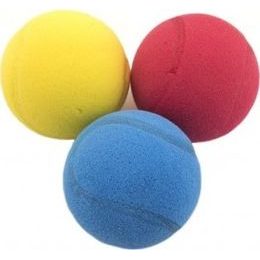 Soft míč na soft tenis - mix 3 barvy