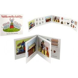 Knížka leporelo Vařila myška kašičku