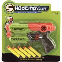 Samopal na pěnové náboje + náboje 12ks - na baterie