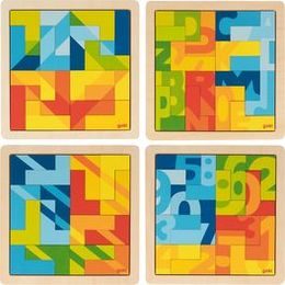 Puzzle ve tvaru L, 16 dílů