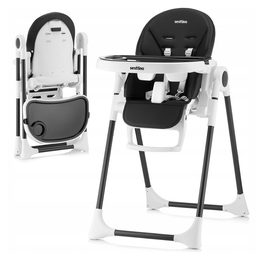 Dětská jídelní židlička Sesttino Nui černá