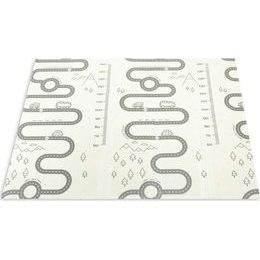 4Baby Plyšový kolotoč nad postýlku Rabbit - šedo/bílý