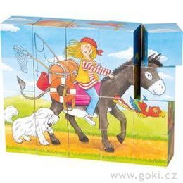 Kostky s obrázkem - Peggy a její přátelé, 20 dílů