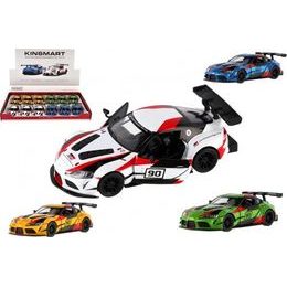 Auto Kinsmart Toyota GR Supra Racing - mix 4 barvy