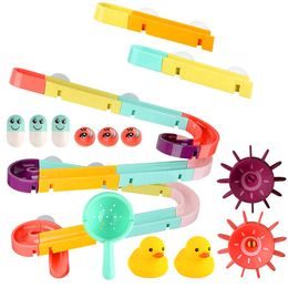 Dětská kuličková dráha do vany Kačenky 44 dílků