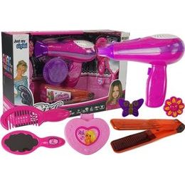 Dětská sada na vlasy s fénem a žehličkou