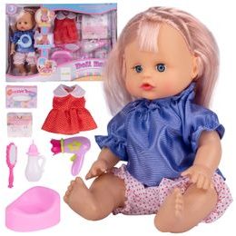Mluvící panenka s příslušenstvím Baby Doll 31 cm