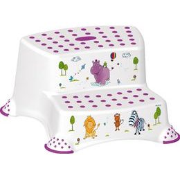 Keeeper Keeeper Stolička - schůdky s protiskluzovou funkcí - Hippo - bílá