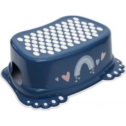 Dětské protiskluzové stupátko do koupelny METEO modré