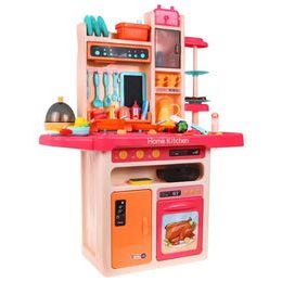 Doris dětská kuchyňka XXL se zvuky a tekoucí vodou - růžová